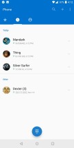 Call log - OnePlus 5T review