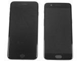 OnePlus 5 next to the iPhone 7 Plus - OnePlus 5 vs. iPhone 7 Plus vs. Samsung Galaxy S8