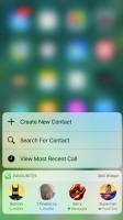 Apple iPhone 7 Plus user interface: 3D Touch in action - OnePlus 5 vs. iPhone 7 Plus vs. Samsung Galaxy S8
