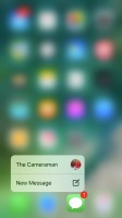 Apple iPhone 7 Plus user interface: 3D Touch in action - OnePlus 5 vs. iPhone 7 Plus vs. Samsung Galaxy S8