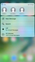 Apple iPhone 7 Plus user interface: 3D Touch in action - OnePlus 5 vs. iPhone 7 Plus vs. Samsung Galaxy S8