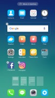 The homescreen houses all installed apps - Oppo F3 Plus review