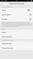 Setting up the fingerprint reader - Oppo F3 Plus review