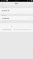 Customizing fonts - Oppo F3 Plus review