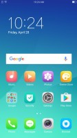 The homescreen houses all installed apps - Oppo F3 review