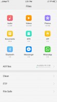 File manager - Oppo F3 review