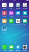 The homescreen - Oppo R11 preview