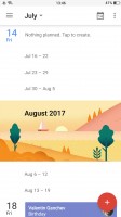 The Calendar app - Oppo R11 review