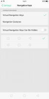 Navigation keys - Oppo R11s review