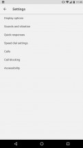 Call settings - Razer Phone review