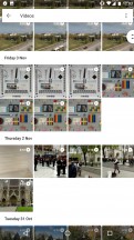 Google Photos to play video - Razer Phone review