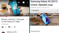 Landscape view - Samsung Galaxy S7 Edge Nougat review