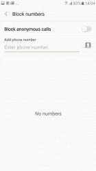 Blocking unwanted calls - Samsung Galaxy A3 (2017) review