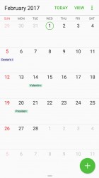 Calendar - Samsung Galaxy A3 (2017) review