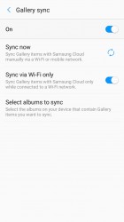 Gallery: Sync settings - Samsung Galaxy A3 (2017) review
