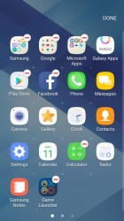 Organizing apps - Samsung Galaxy A3 (2017) review