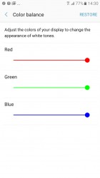 Manual color balance - Samsung Galaxy A3 (2017) review