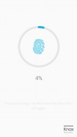 Lockscreen: Setting up a fingerprint - Samsung Galaxy A5 (2017) review