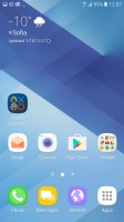 Homescreen - Samsung Galaxy A5 (2017) review