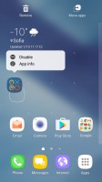 Contextual menu - Samsung Galaxy A5 (2017) review