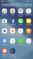 App drawer - Samsung Galaxy A5 (2017) review