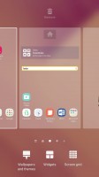 Homescreen settings - Samsung Galaxy A7 (2017) review