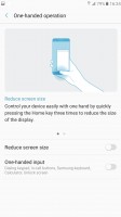 One-handed operation - Samsung Galaxy A7 (2017) review