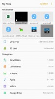 File browser - Samsung Galaxy A7 (2017) review
