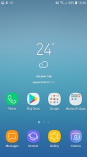 Home screen - Samsung Galaxy J5 (2017) review