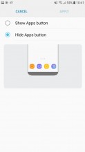 Apps button settings - Samsung Galaxy J5 (2017) review