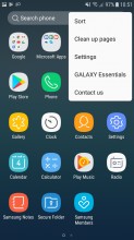 App drawer - Samsung Galaxy J5 (2017) review