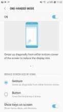 One-handed mode - Samsung Galaxy J5 (2017) review