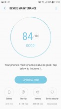 Device maintenance - Samsung Galaxy J5 (2017) review