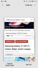 With the Samsung browser, your fingerprint is your password - Samsung Galaxy J5 (2017) review