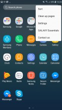 App drawer - Samsung Galaxy J7 (2017) review