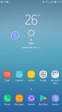 Task switcher with multitasking shortcuts - Samsung Galaxy J7 (2017) review