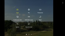 Camera interface - Samsung Galaxy J7 (2017) review