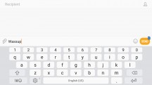 Samsung keyboard - Samsung Galaxy J7 Pro review