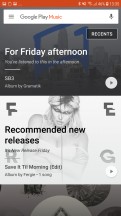 Google Play Music - Samsung Galaxy J7 Pro review