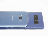 The new Deepsea Blue compared to Coral Blue on the S8 - Samsung Galaxy Note8 hands-on review