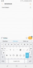 Keyboard - Samsung Galaxy Note8 review