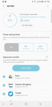 Battery management - Samsung Galaxy Note8 review