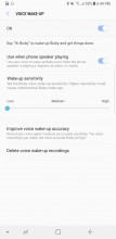 Bixby Voice settings - Samsung Galaxy Note8 review