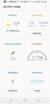Activity Zone app - Samsung Galaxy S8 Active review
