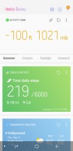 Bixby Home card: Barometer - Samsung Galaxy S8 Active review