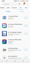 Galaxy Apps: Top - Samsung Galaxy S8 Active review