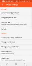 Google Play Music - Samsung Galaxy S8 Active review