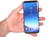The Galaxy S8+ in the hand - Samsung Galaxy S8+review