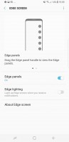 Edge screen - Samsung Galaxy S8+review