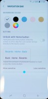Settings: Navi-bar - Samsung Galaxy S8 Preview
